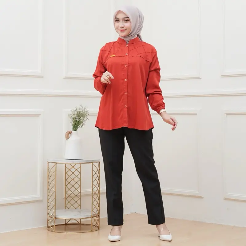 NURIYA BLOUSE Rayon Twill premium Baju Atasan Wanita Nyaman