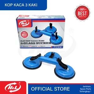 HL Kop Kaca 3 Kaki / 3 Glass Sucker (Triple)