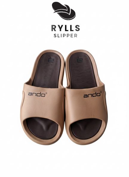 Sandal Slides Selop ANDO Sendal Selop Ando Trendi pria wanita kasual kekinian terbaru