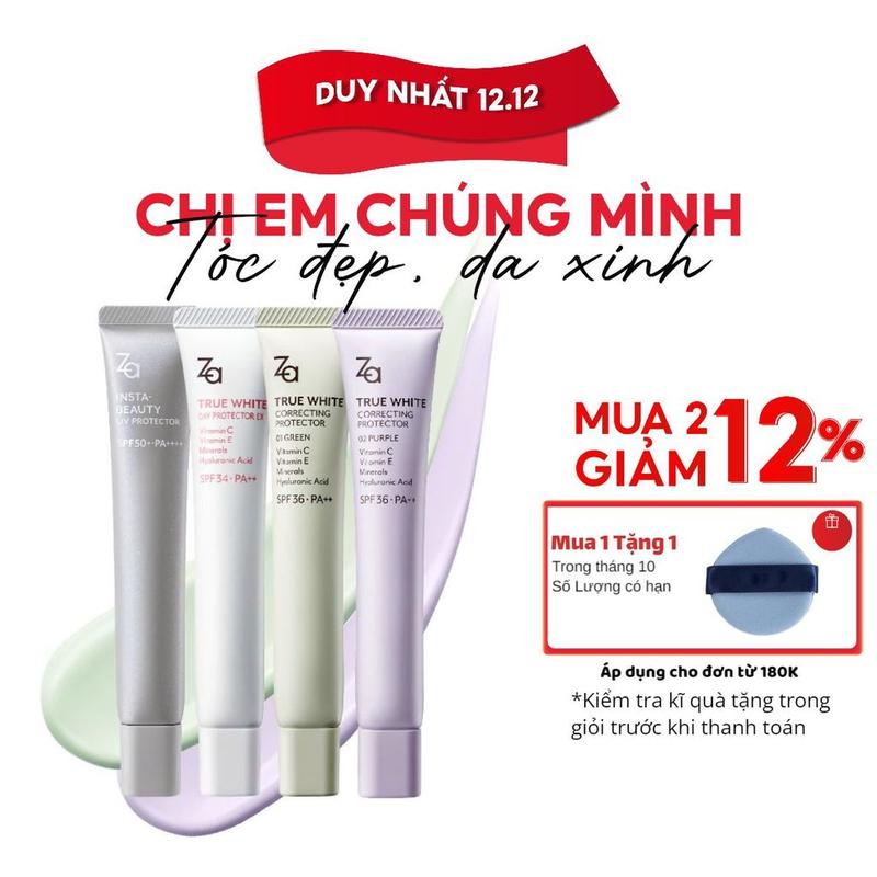 Kem Lót Za Tím SPF36 PA++ – Kháng Nước & Mồ Hôi Nền Hoàn Hảo Suốt Ngày 35g