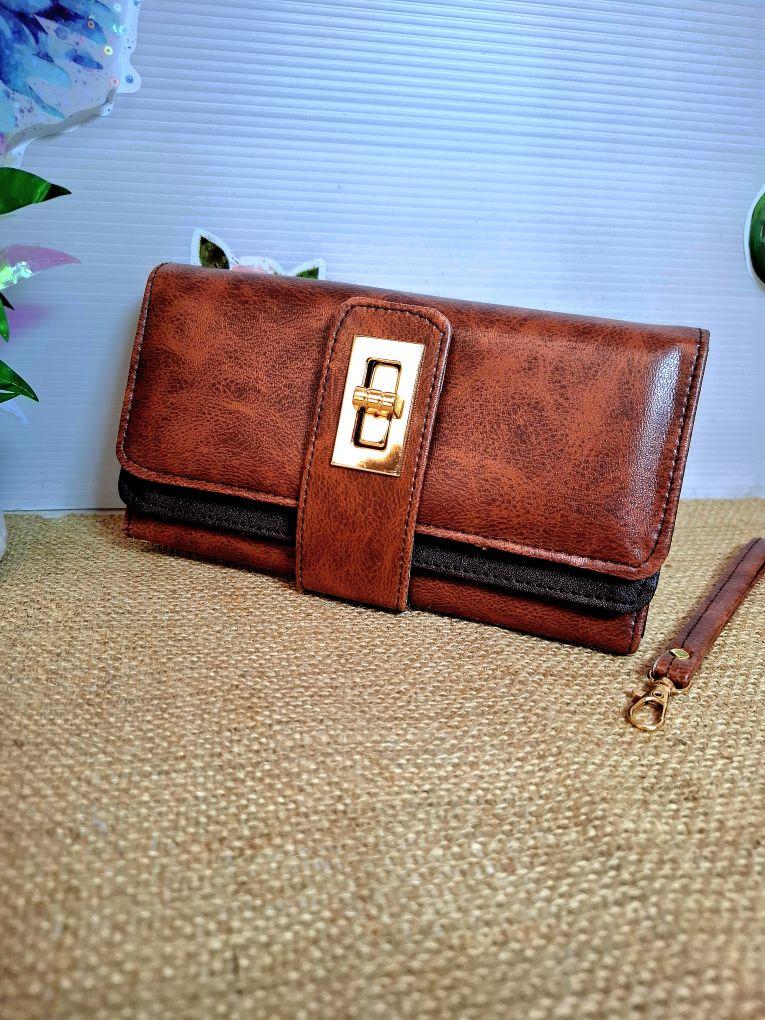 Product Introduction of Dompet Kulit Wanita dengan Kancing Putar dan Kartu - Cewek Muat Hp Uang 15