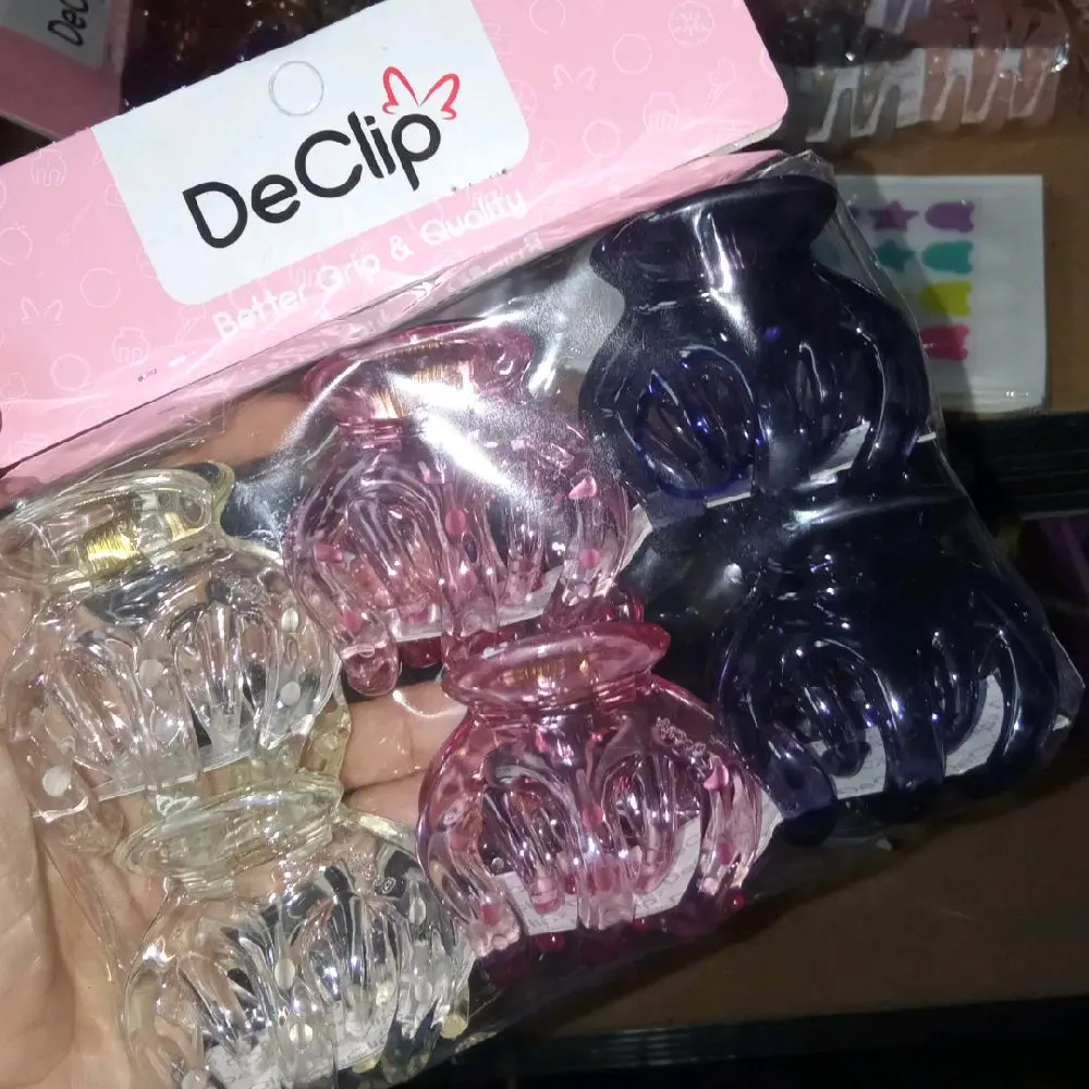 Jedai Rambut Cakar 5cm Ori D Clip Bening - Fashion