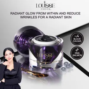 [LIVE] LOUISSE CHOICE Black Caviar Moisturizer  DNA Salmon BLACK CAVIAR EXTRACT WHITENING BRIGHTENING SKIN BPOM