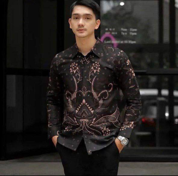 Product Introduction of KEMEJA BATIK PRIA LENGAN PANJANG MOTIF RAHWANA RAJA KEMEJA TERBARU Katun Seragam Pekalongan Baju 7