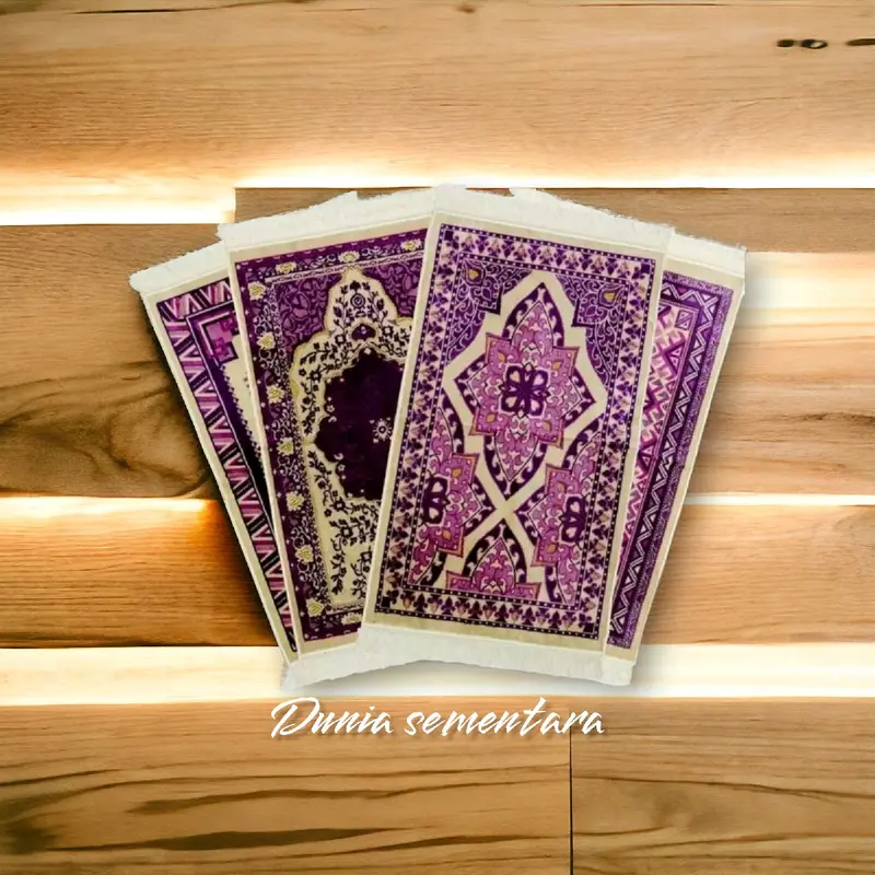 SAJADAH YAKAR KARPET MIDI TURKIYE/ BAHAN BLUDRU HALUS/ UKURAN 105x55cm Nyaman Muslim Motif Bulu Rumbai Tebal Lembut Umroh Haji 1