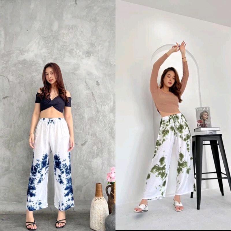 Celana Kulot Tie Dye Bali Celana Kulot Wanita 2