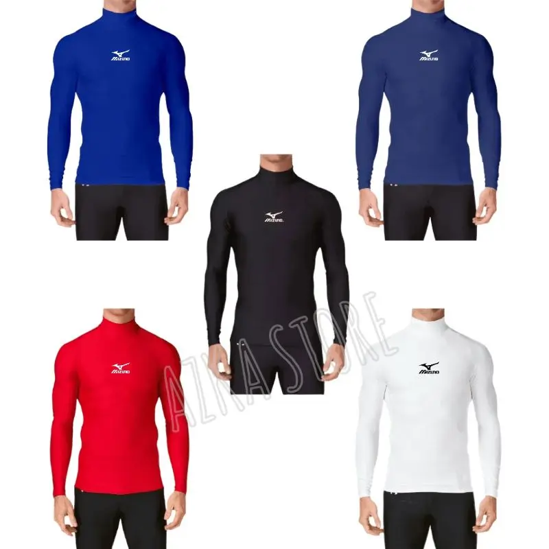 Manset Baju Baselayer Heatgear Pakaian Daleman Murah Lengan Panjang Training Olahraga Futsal Gym