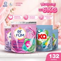 Gambar REFILLS 4 PACK Detergent Capsules Variant ArFUM Amore, ArFUM Eternal, KaPod Anti Tungau Debu dari Ouji Seiyaku Indonesia Kab. Bekasi 1 Tokopedia