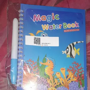 【Luctree】Magic Water Book B5 Buku Gambar Buku Mewarnai Coloring Book Mainan Edukasi Anak
