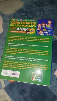 Product Review of BUKU ABACAGA CARA PRAKTIS BELAJAR MEMBACA UNTUK ANAK 4-6 tahun FULL COLOUR kecil from c**🌻 2