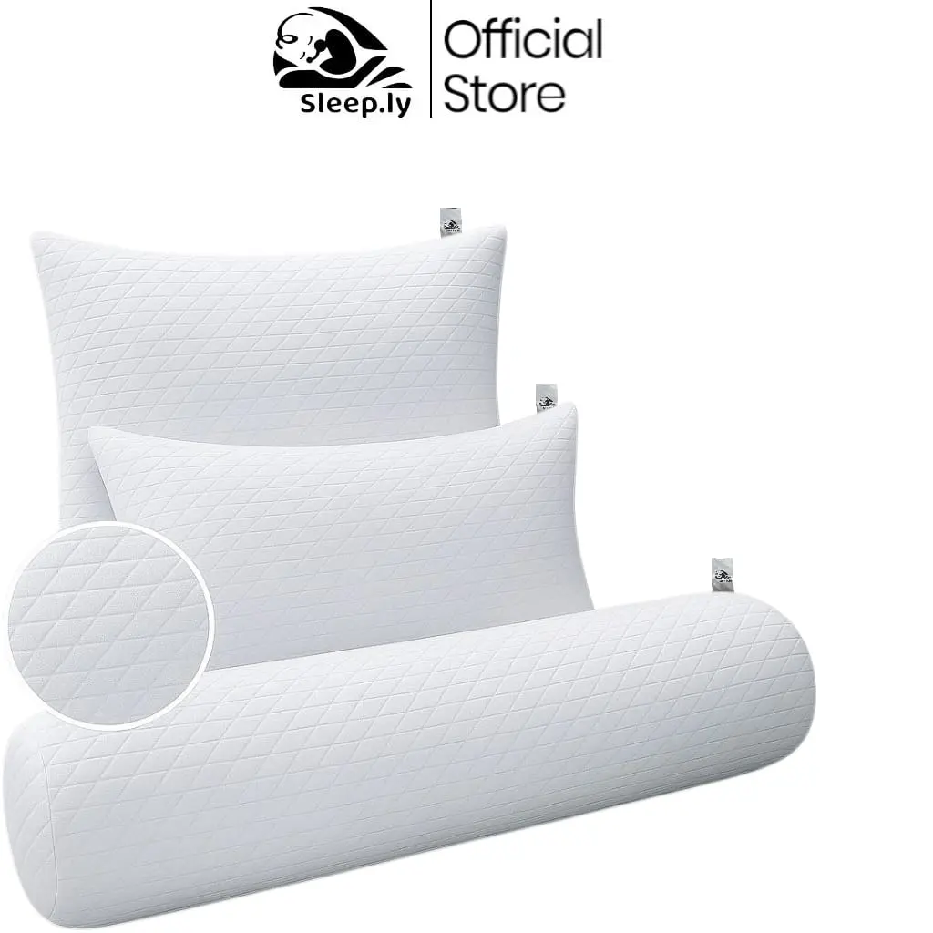 Sleep.Ly Bantal Guling Hotel Premium 45x65 High Quality Putih