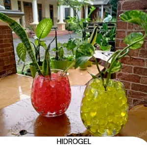 HIDROGEL RAINBOW Untuk Media Tanam Hias & Vas Bunga Hias