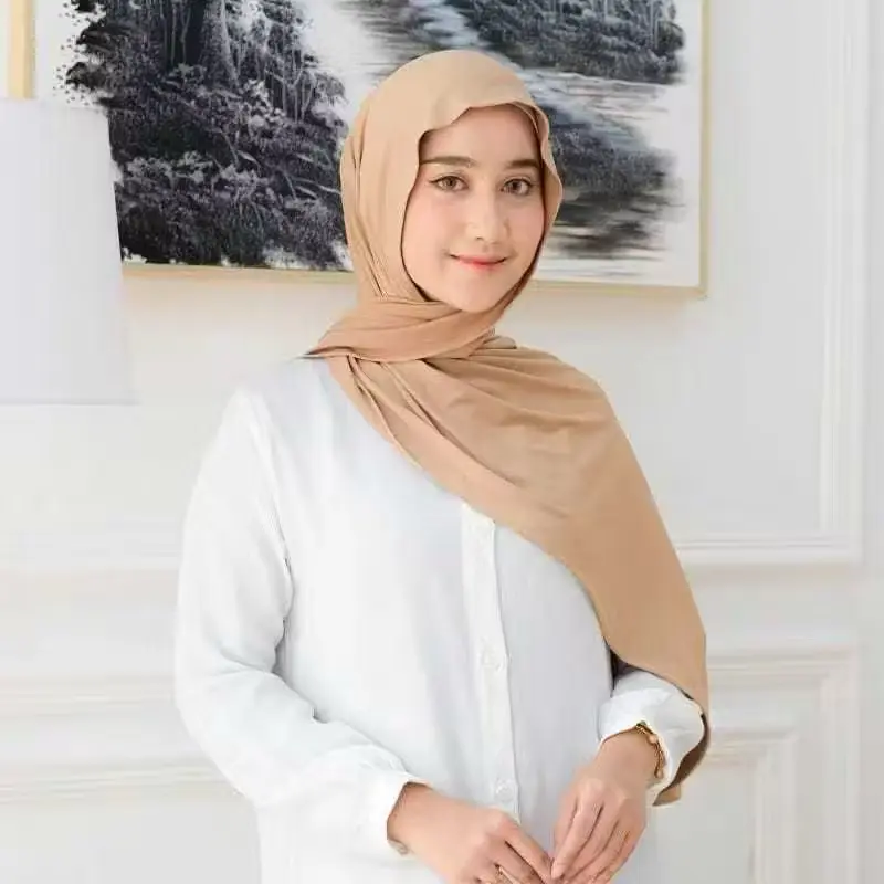PASMINA KAOS JERSEY MELEYOT | HIJAB PASHMINA JERSEY | PASHMINA SHAWL 3