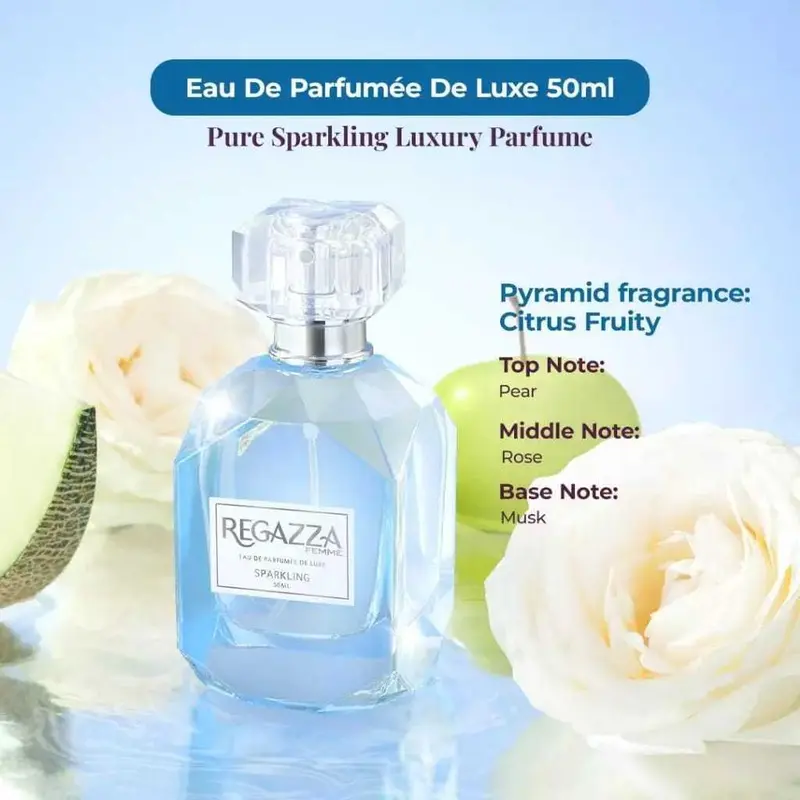 Parfum Regazza Femme Eau De Parfume De Luxe 50ml - Regaza Femme - AGEN KOSMETIKK 4