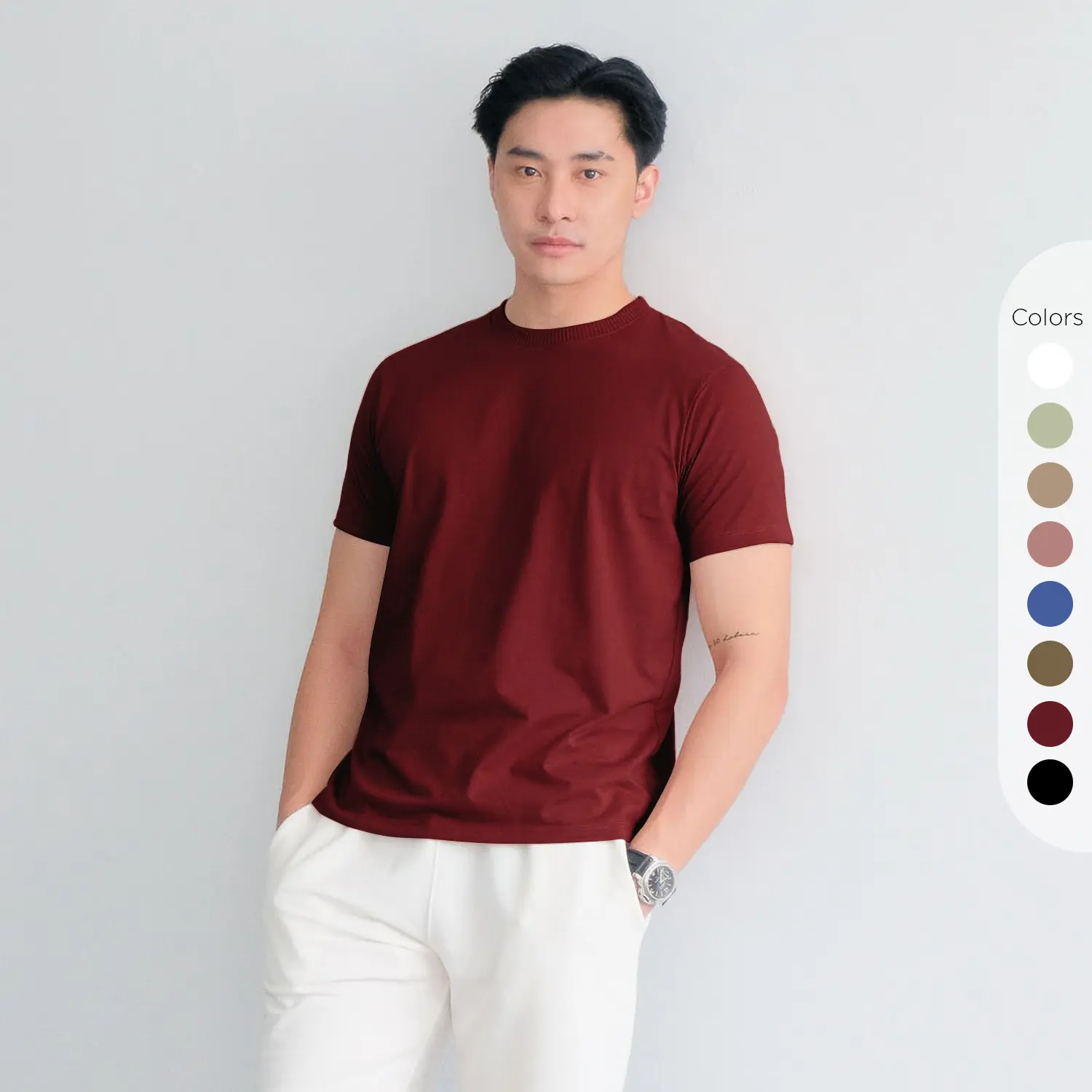 Isla for Men Oscar Tshirt - Kaos Pria Lengan pendek - Kaos Polos