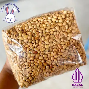 Kacang Kedelai Goreng 1kg Snacks Rasa Bawang Putih - Asin