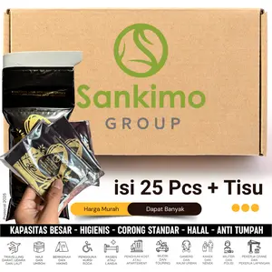 SANKIMO Basic 25 Pcs 660 CC LOW BUDGET ALAT KENCING PORTABLE KANTONG URIN PRAKTIS NON HEWANI AMAN UNTUK SEMUA KALANGAN