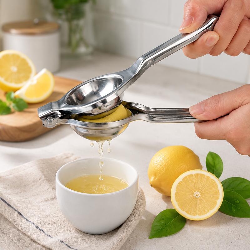 Dụng Cụ Ép Chanh Cầm Tay Nhỏ Gọn Chắc Chắn Vắt Chanh Nhanh Không Tốn Sức-GD58