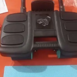 【COD】XMVP Latihan kebugaran roda perut rebound otomatis novel berwarna-warni Kursi Lari