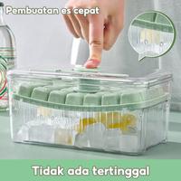 Gambar Cetakan ice 28 Grid dan 56 Grid Cetakan ice tekan Ice cube maker dengan press handle - Green 28 dari MISS DUAN Kota Administrasi Jakarta Utara 5 Tokopedia