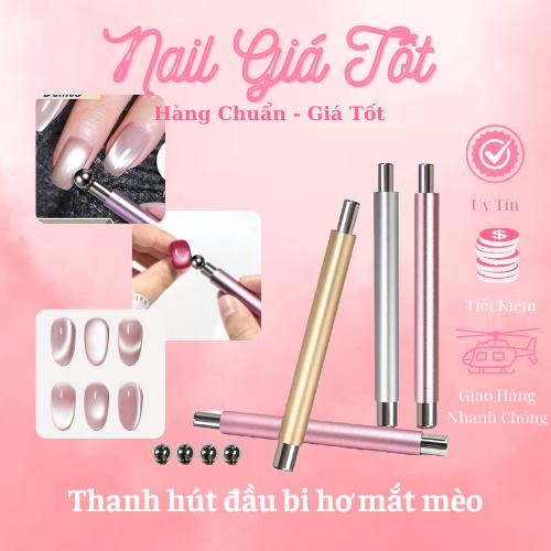 Thanh nam châm HÚT ĐẦU BI hơ mắt mèo chuyên dụng [ Nail Giá Tốt ]