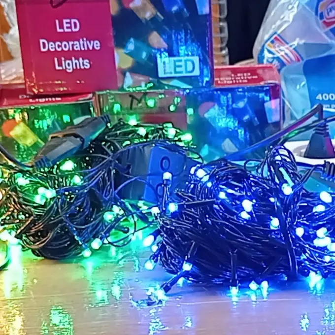 Lampu Natal Dengan Musik Panjang 10m 2