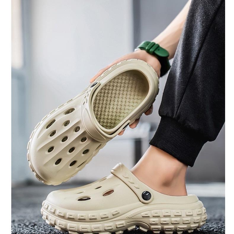 Giày Lười Đa Năng Cặp Đôi, Nam Nữ, Siêu Nhẹ EVA Nam Nữ Chống Trơn Trượt Đế Bằng Dép Sandal Siêu Mềm 903