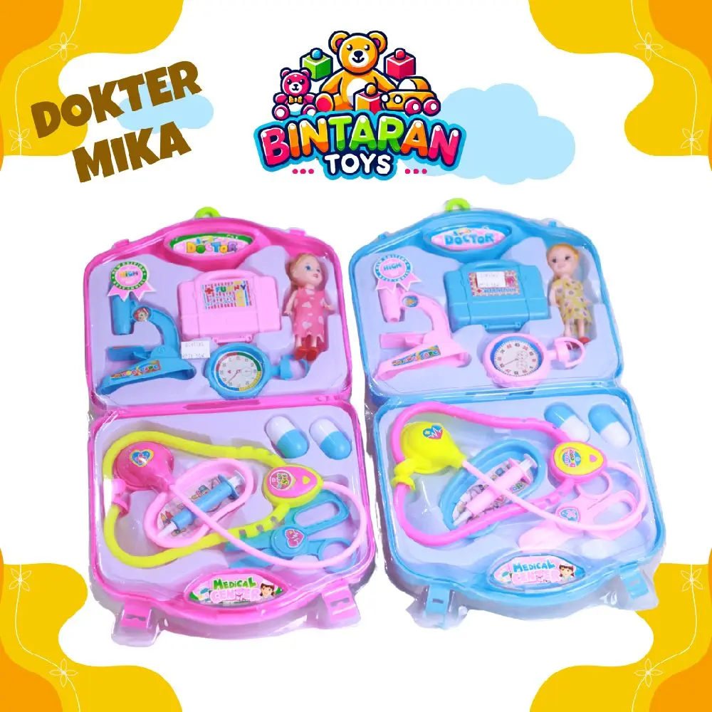 Doctor Medical Center - Mainan Dokter Koper Mika FH 218 | Mainan Edukasi Anak Lengkap