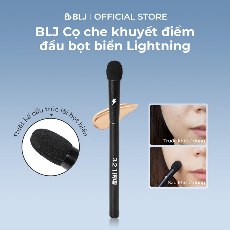 BLJ Cọ che khuyết điểm đầu bọt biển Lightning, Trang Điểm cọ  mini BLJ cọ makeup cọ lades Cosmetic