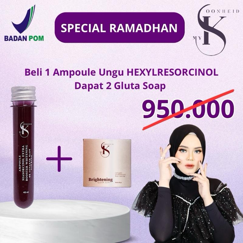 [DAPAT 2] BELI 1 AMPOULE HEXYLRESORCINOL + DAPAT 1 GLUTA SOAP 0