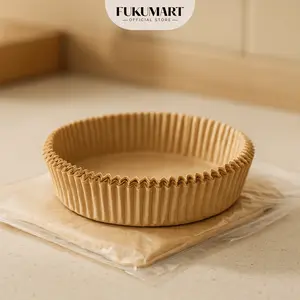 Air Fryer Paper Wadah Air Fryer Baking Paper Tahan Panas Anti Lengket