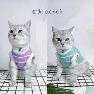 Kaos️️️️ Kucing Pakaian Kucing simpel&fleksibel