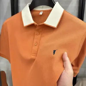 kaos polo pria premium kaos kerah pria lengan pendek kaos polo bordir