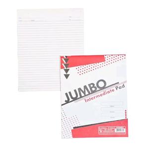 JUMBO Intermediate Pad 80lvs Perfect for School Use