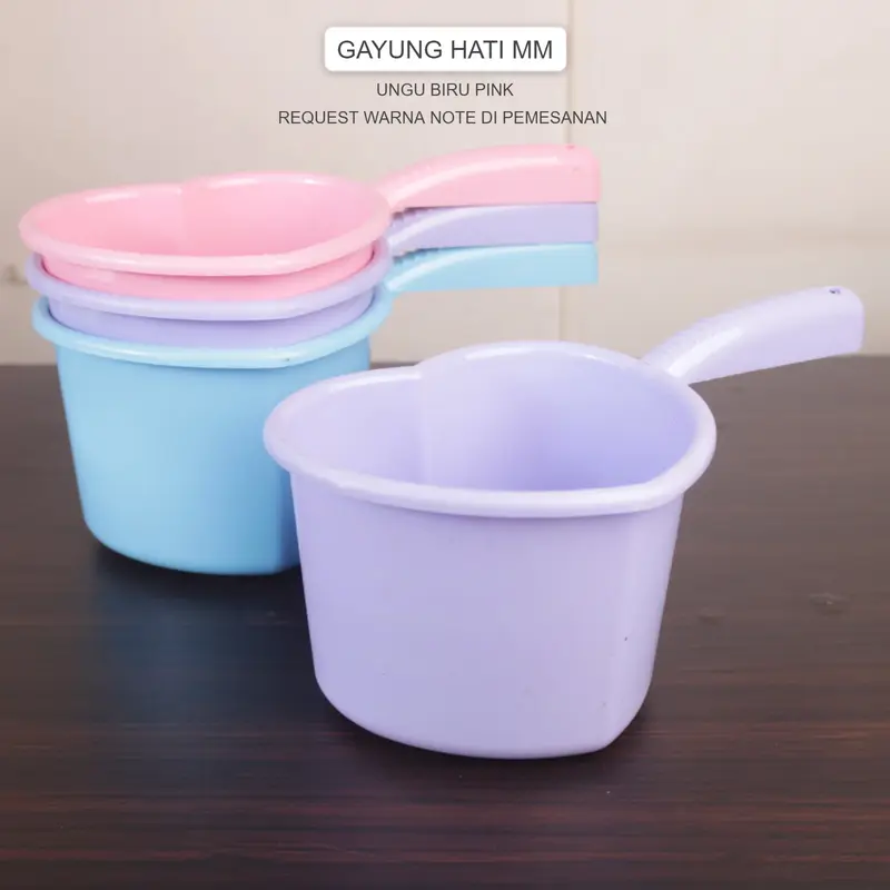 gayung air mandi/gayung plastik /gayung serbaguna hati murah 0