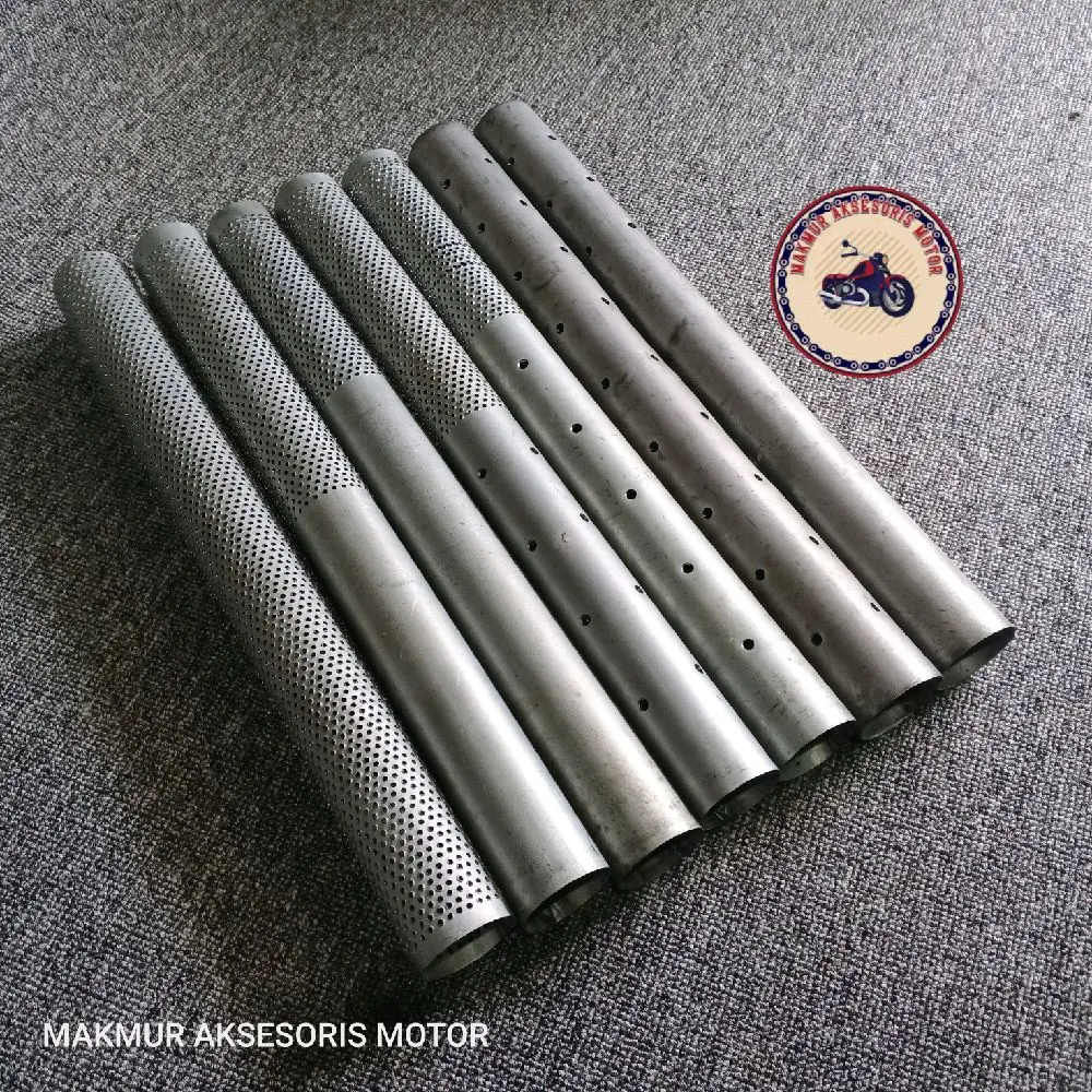 Saringan knalpot sarteng Sarbor sarful dan 1/4 panjang 40cm inlet/diameter 38 ukuran lobang 2MM BEAT VARIO PCX NMAX MIO AEROX DLL Motorcycle