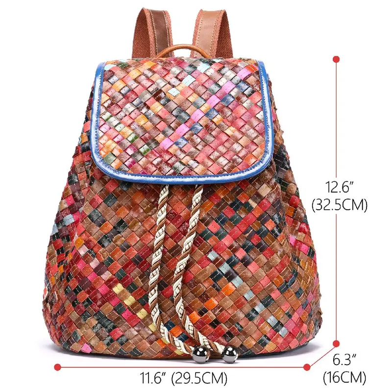 Marcdricno Collection Freya 30 Back Pack ( Tas Kulit ) 7