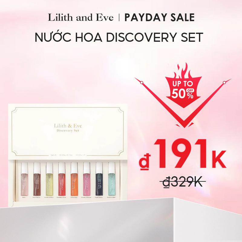 Nước hoa Discovery Set Eau De Parfum Lilith and Eve Perfume Nữ Xịt Thơm Cosmetic Women