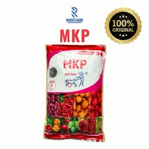 Pupuk MKP 1kg dan 250gram Pak Tani Original -  Pupuk  Kalium Kristal Perangsang Buah dan Bunga Generatif Semua Tanaman