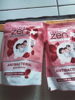 Product Review of (PAKET ISI 2) ZEN Antibacterial Japanese Red Shiso Refill 400ml from s**️ 0