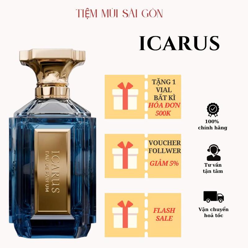 [Bán chạy nhất] Nước hoa Unisex Icarus hiện đại lịch lãm mẫu thử | TiemmuiSaiGon |