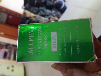 Product Review of Masker komedo AllPhv Blackhead Remover Mask Step 1 & Step 2 (Masker pembersih komedo) Treatment from n**^ 0