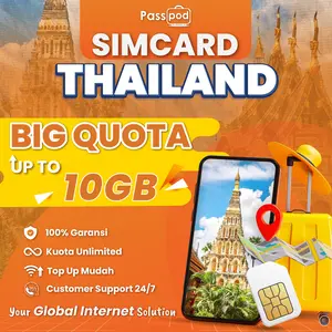 SIM Card Thailand Paket Kuota Besar 7-20 Days Up To 10GB