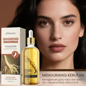 【COD】KORMESIC Ginseng Anti-Wrinkle Essence: Efek sinergis rasio emas, tekstur halus seperti sutra, anti-penuaan jalur ganda, cocok untuk semua jenis kulit.