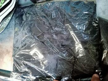 Product Review of MELEWIS HITAM Kemeja Batik Pria Lengan Panjang Warna Hitam Full Furing Katun Slimfit from c**k 3