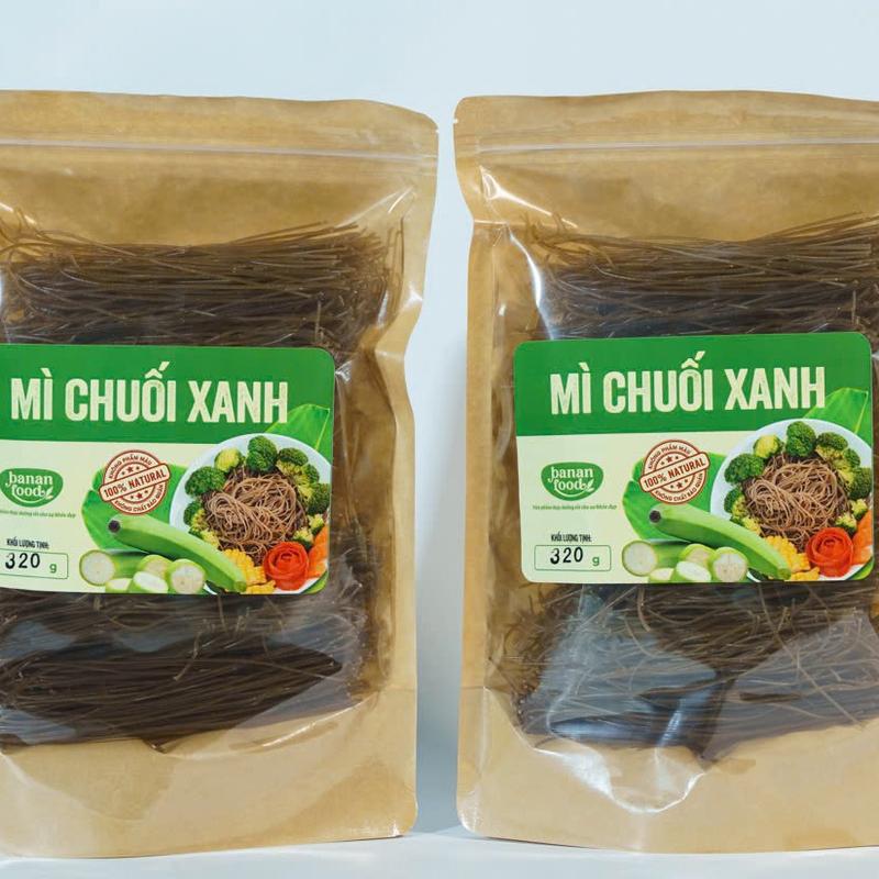 BANAN FOOD MÌ CHUỐI XANH nông sản Thái Nguyên 1
