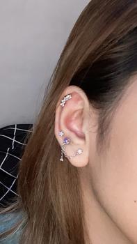 Product Review of 1685 / 1686 -  (HARGA 1 BIJI) ANTING KARAKTER TINDIKAN HELIX TRAGUS from ** 0