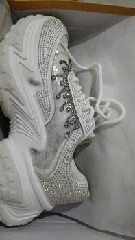 Product Review of IVEE Sneakers Premium CL Diamond Fashion Korea #IV56910 from S** G**L 🥀** 1