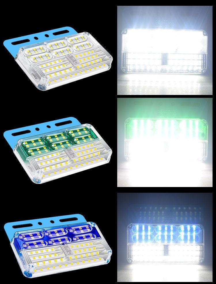 Product Introduction of 1Pcs Big Truck 24V Led High Light Waterproof Side Light Trailer Side Light Side Light Waist Light Astern Turn Super Bright Side Light 16