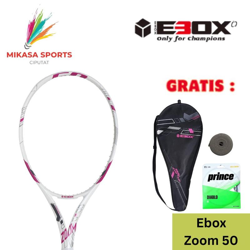 Raket Tennis EBOX ZOOM 55LBS 30 50 60 ORIGINAL - Shop | Tokopedia